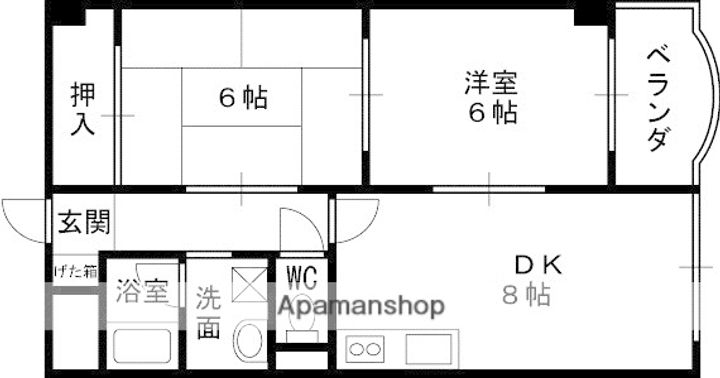 イディアハイツの間取り