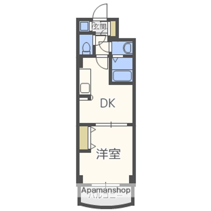 ノルデンタワー天神橋の間取り
