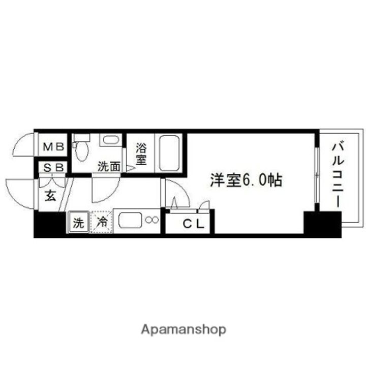SEST 新大阪0609の間取り