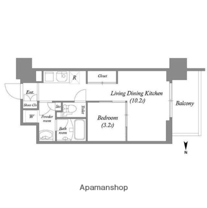 エル・セレーノ天満橋の間取り