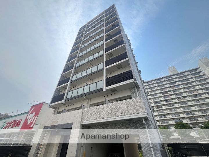 大阪府大阪市城東区古市3丁目の賃貸マンションの外観