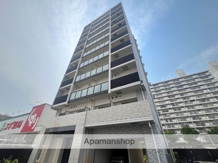 大阪府大阪市城東区古市3丁目の賃貸マンションの外観