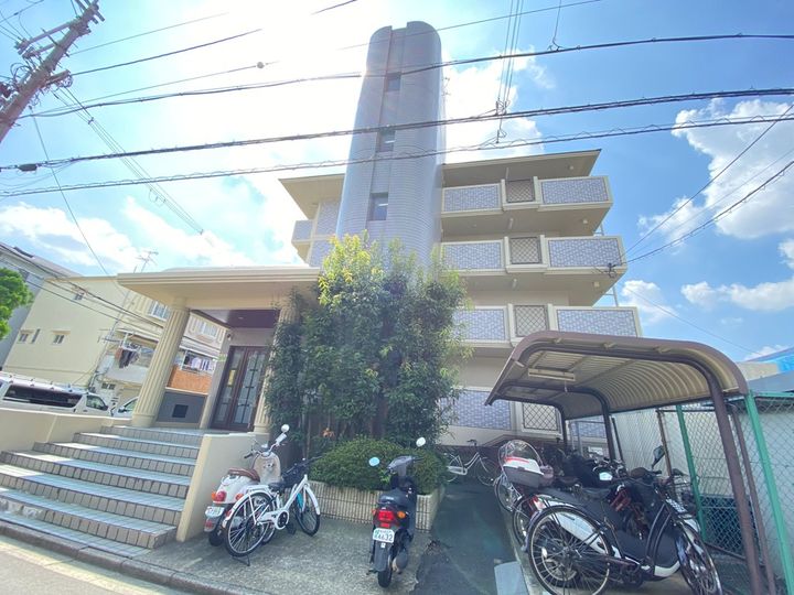 大阪府東大阪市若江南町2丁目の賃貸マンションの外観