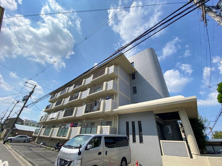 大阪府東大阪市若江南町2丁目の賃貸マンションの外観