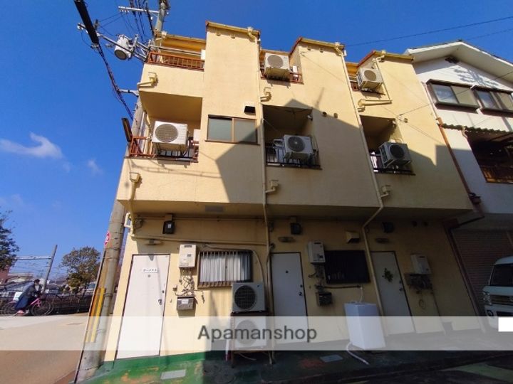 大阪府八尾市安中町5丁目の賃貸マンションの外観