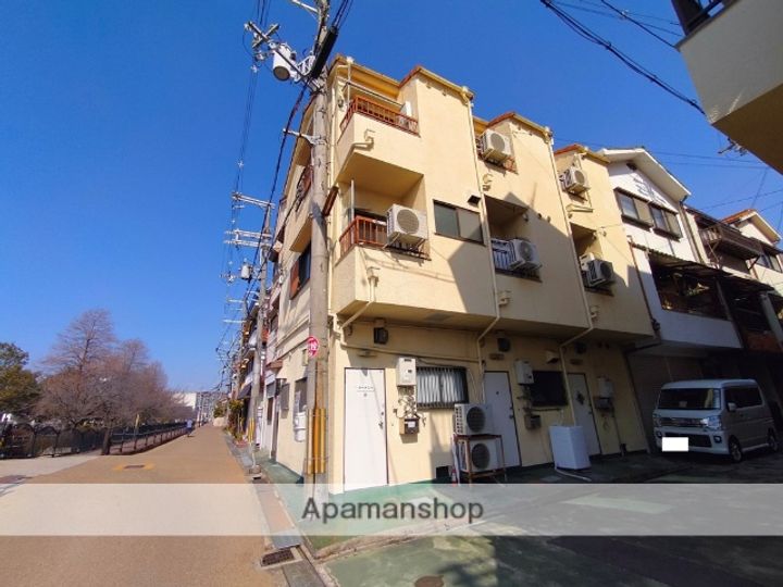 大阪府八尾市安中町5丁目の賃貸マンションの外観