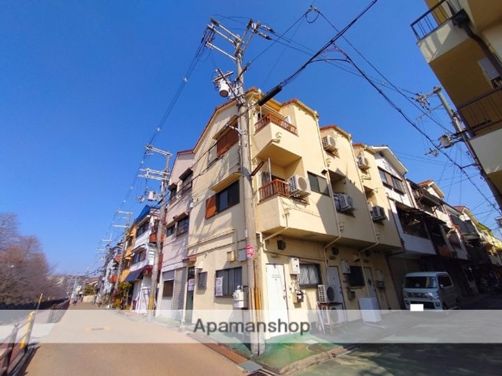 大阪府八尾市安中町5丁目の賃貸マンションの外観