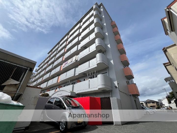 大阪府東大阪市豊浦町の賃貸マンションの外観
