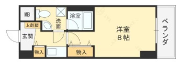 プラディオ徳庵セレニテの間取り
