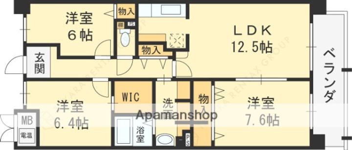 プロスペリテの間取り