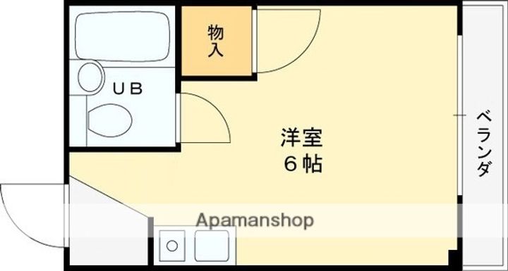 大阪府東大阪市花園本町1丁目の賃貸マンションの間取り