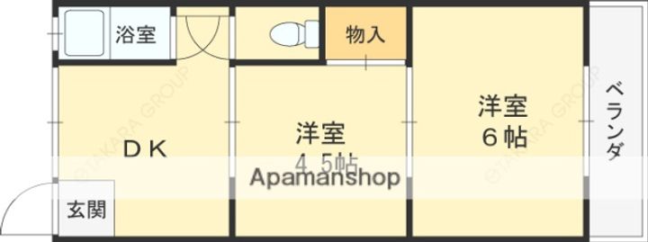 第三岩見ビルの間取り