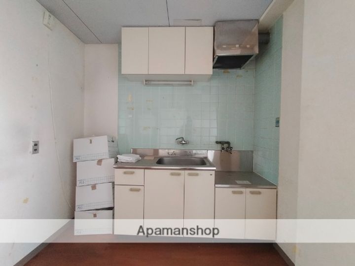 フローラル岩本3F11のキッチン