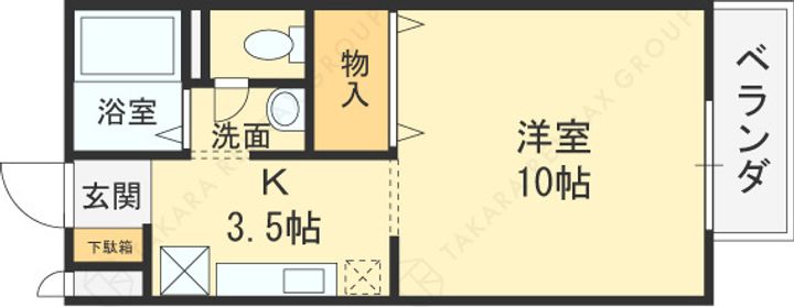 ファーストステージ202の間取り
