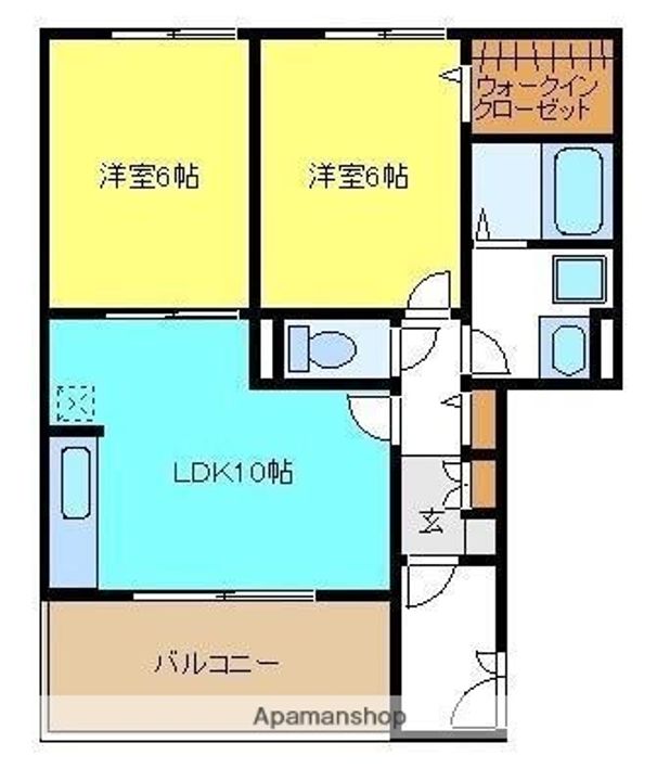 フラーリッシュの間取り