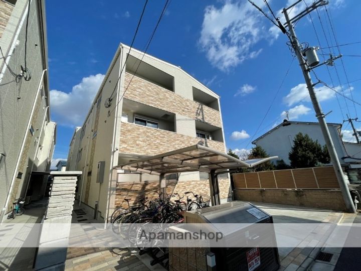 大阪府東大阪市寿町2丁目の賃貸アパートの外観