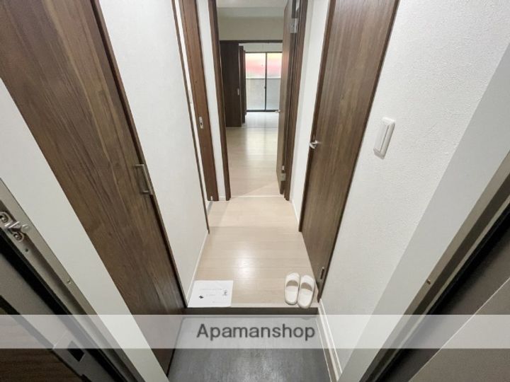 大阪府東大阪市大蓮南5丁目の賃貸アパートの玄関