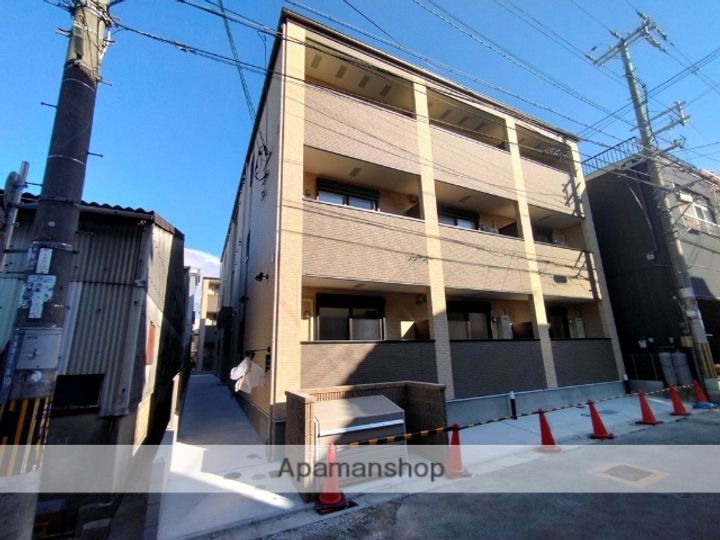 大阪府東大阪市大蓮南5丁目の賃貸アパートの外観