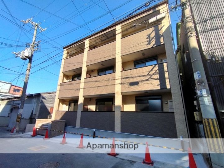 大阪府東大阪市大蓮南5丁目の賃貸アパートの外観