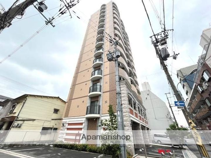 大阪府東大阪市足代新町の賃貸マンションの外観