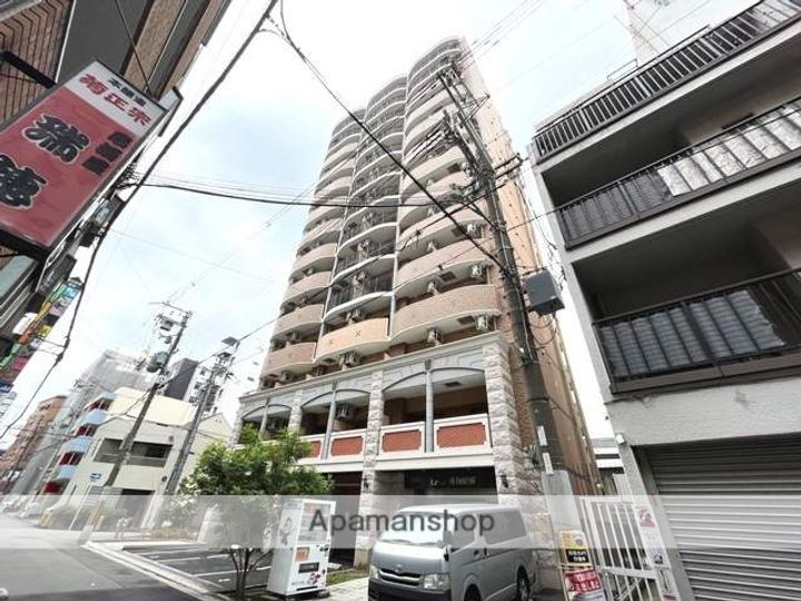 大阪府東大阪市足代新町の賃貸マンションの外観
