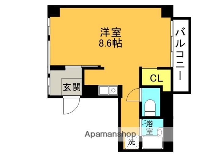 メルツ芦屋の間取り