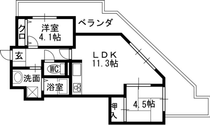 希来里0615の間取り