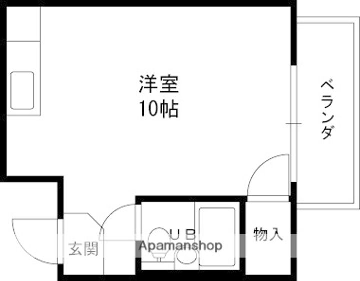 西田マンションの間取り
