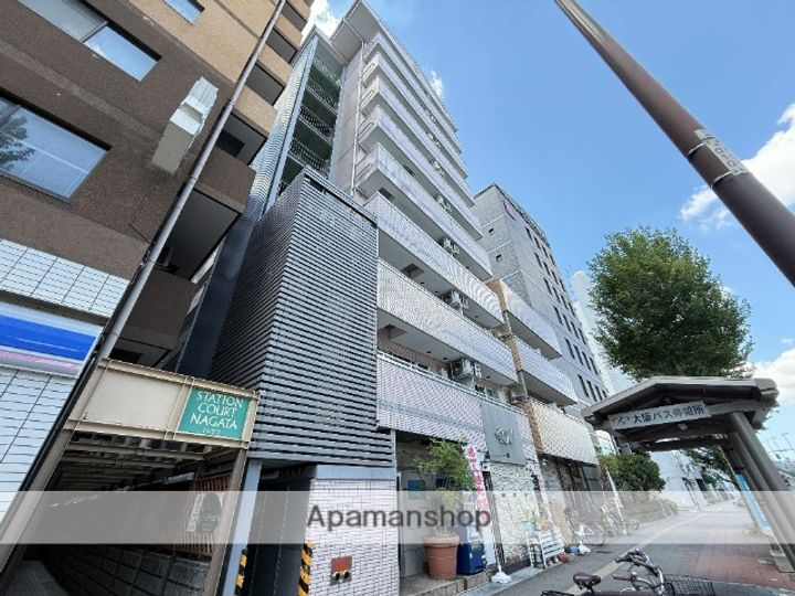 大阪府東大阪市長田中1丁目の賃貸マンションの外観