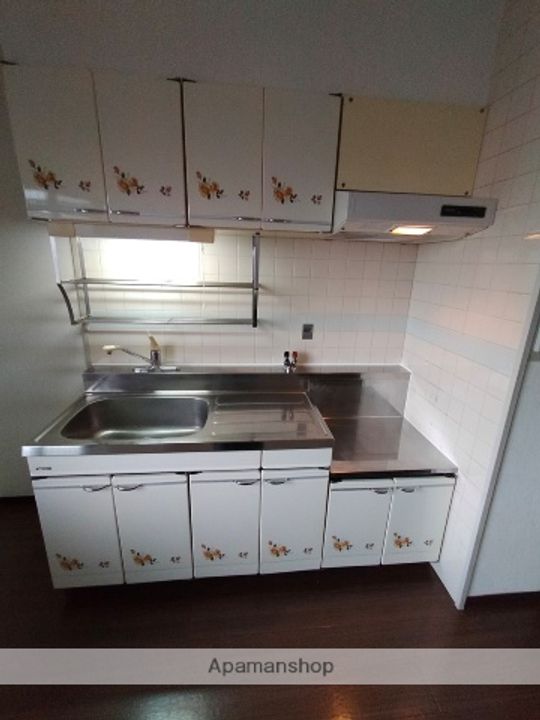 大阪府八尾市高美町1丁目の賃貸マンションのキッチン