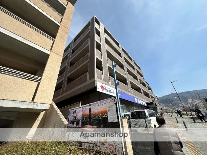 大阪府東大阪市西石切町1丁目の賃貸マンションの外観