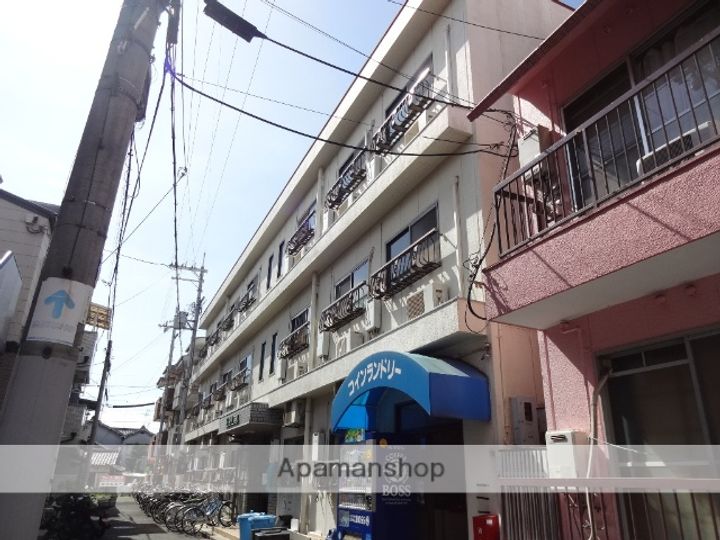 大阪府東大阪市小若江2丁目の賃貸マンションの外観