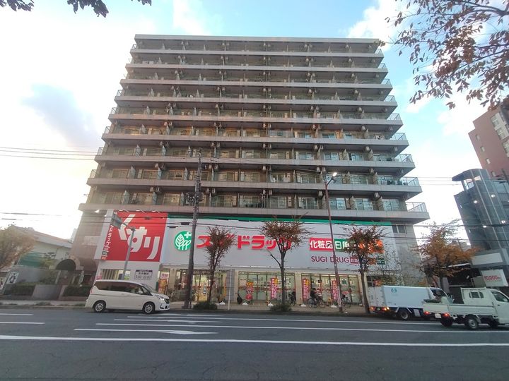 大阪府東大阪市長堂1丁目の賃貸マンションの外観