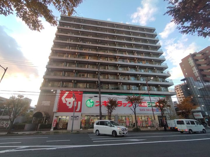 大阪府東大阪市長堂1丁目の賃貸マンションの外観