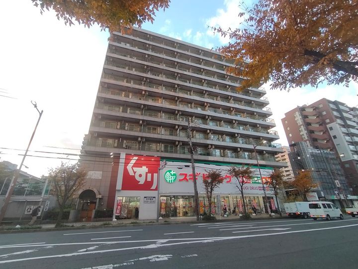 大阪府東大阪市長堂1丁目の賃貸マンションの外観