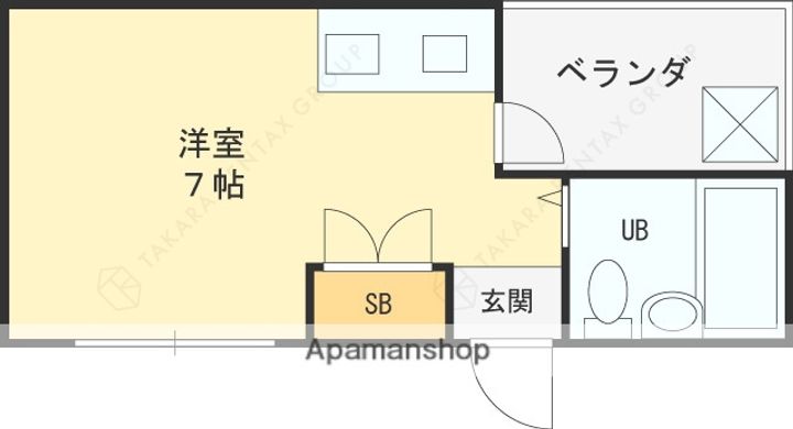 メゾンアールの間取り
