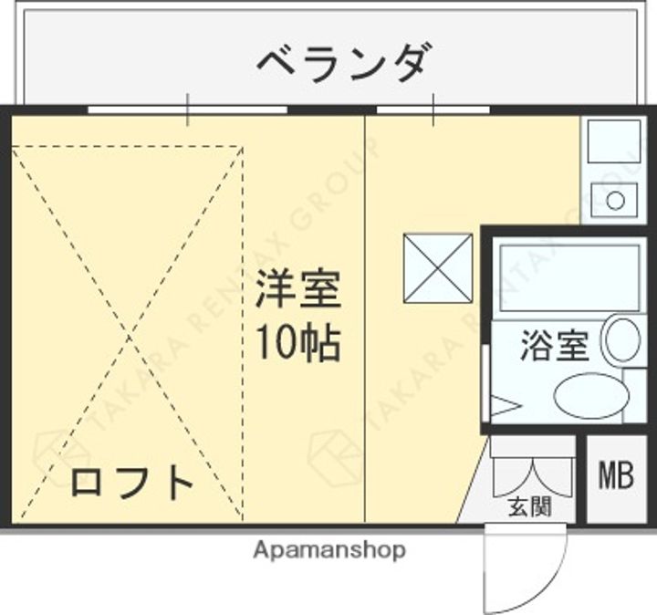 長瀬レジデンスの間取り