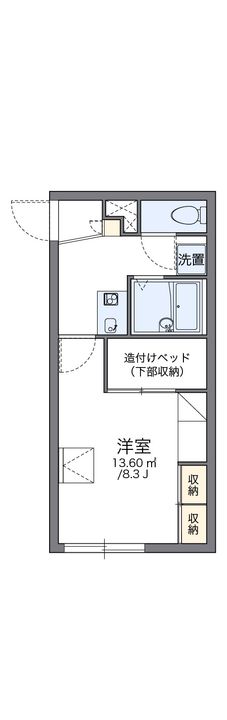 レオパレススズランの間取り