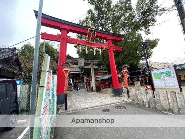 大阪府東大阪市瓢箪山町の賃貸アパートの周辺