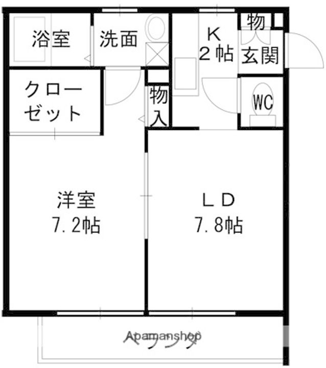 グランメールの間取り