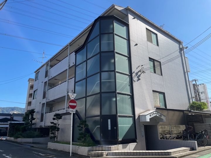 大阪府八尾市青山町3丁目の賃貸マンションの外観