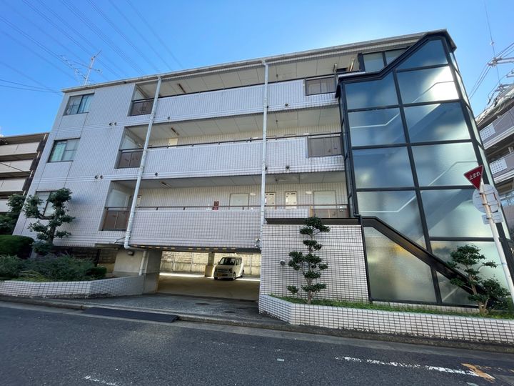 大阪府八尾市青山町3丁目の賃貸マンションの外観