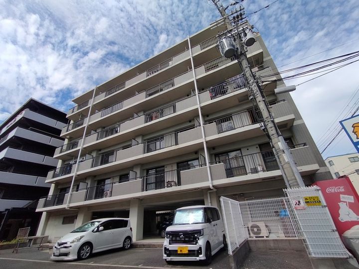 大阪府八尾市南植松町4丁目の賃貸マンション502の外観