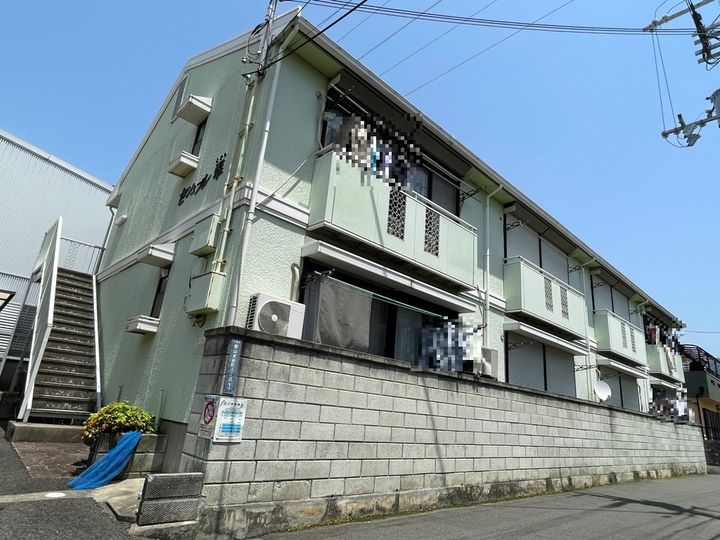 大阪府八尾市東山本新町8丁目の賃貸アパート103の外観