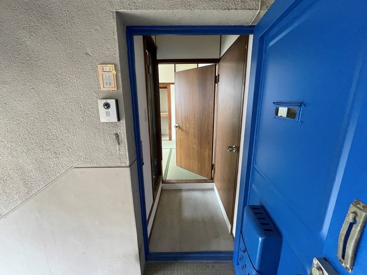 大阪府八尾市松山町2丁目の賃貸マンション302の玄関