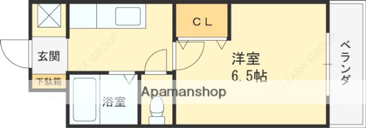 IBC白鷺106の間取り