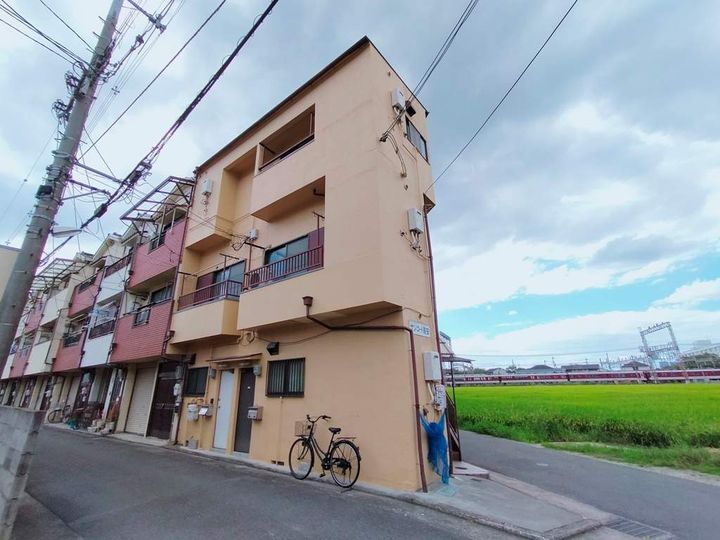 大阪府八尾市高安町南4丁目の賃貸マンションの外観