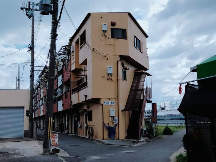 大阪府八尾市高安町南4丁目の賃貸マンションの外観