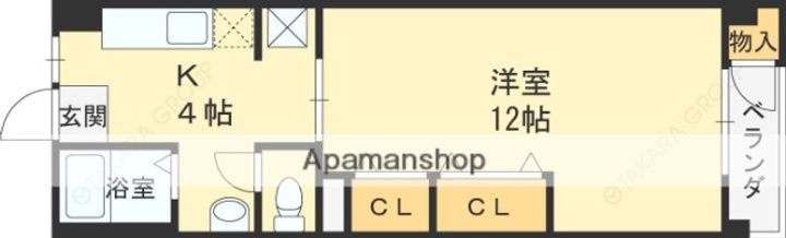 エスペランスモンドⅡの間取り