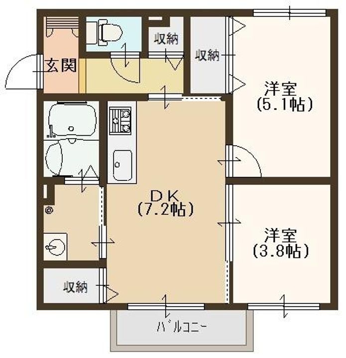 フィカーサの間取り